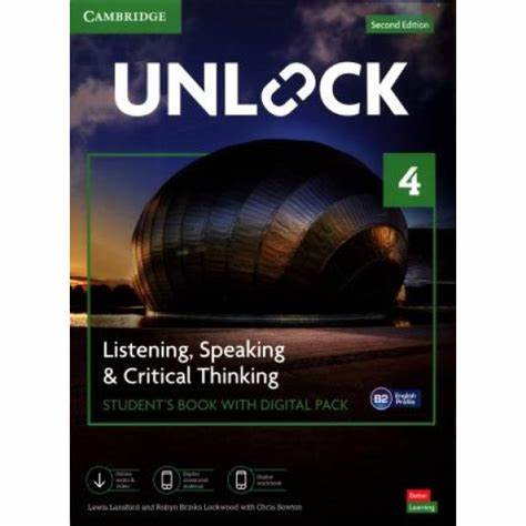 Unlock 2E Level 4 Listening and Speaking  Student's Book and Online Workbook, with Dig.